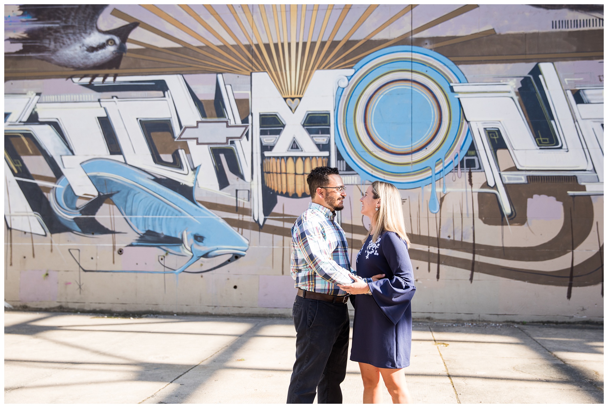 Megan & Chris | Canal Walk Richmond Engagement session