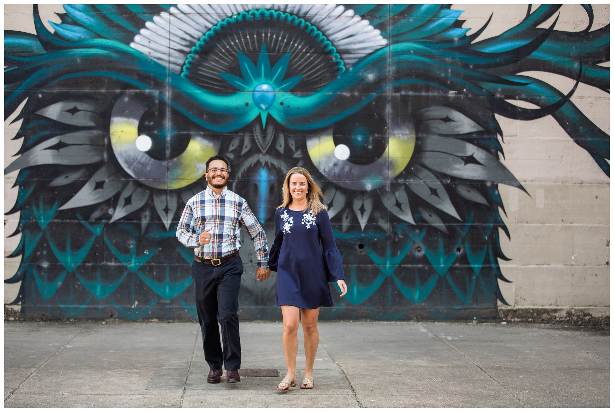 Megan & Chris | Canal Walk Richmond Engagement session