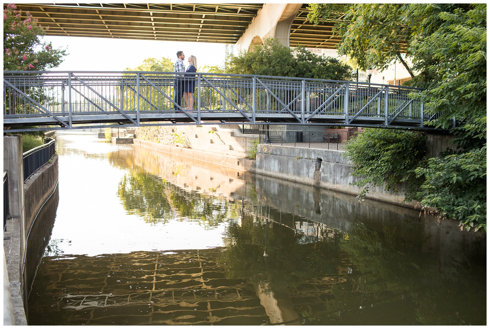 Megan & Chris | Canal Walk Richmond Engagement session