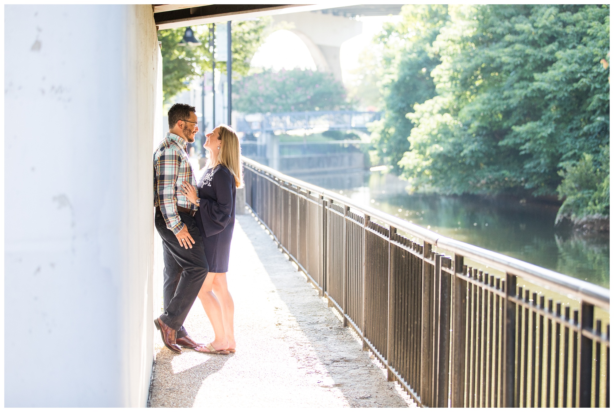 Megan & Chris | Canal Walk Richmond Engagement session