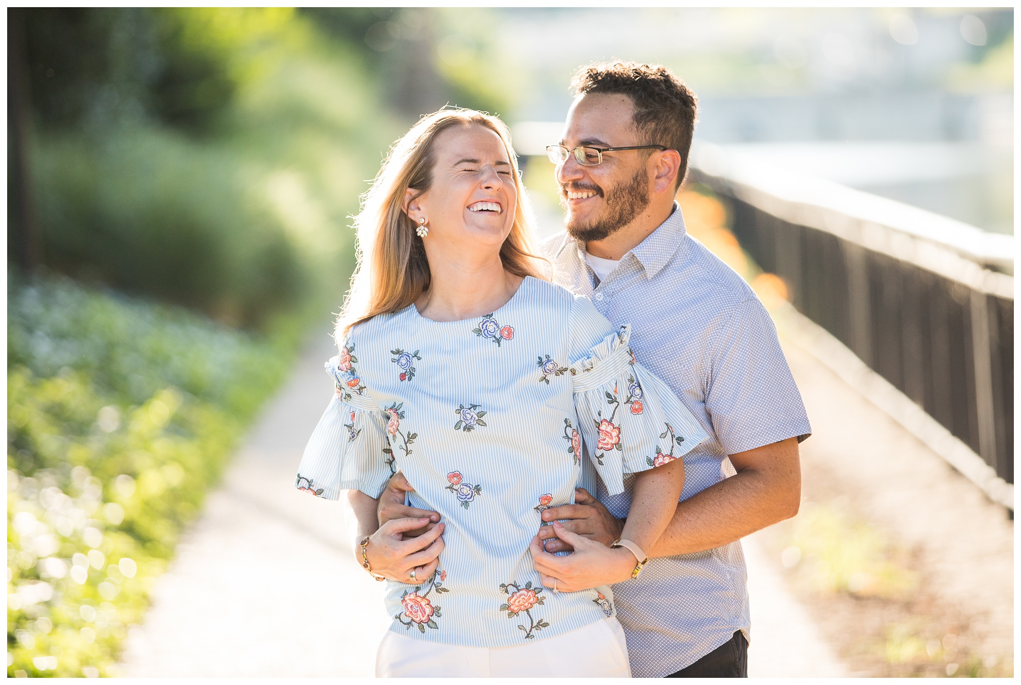 Megan & Chris | Canal Walk Richmond Engagement session