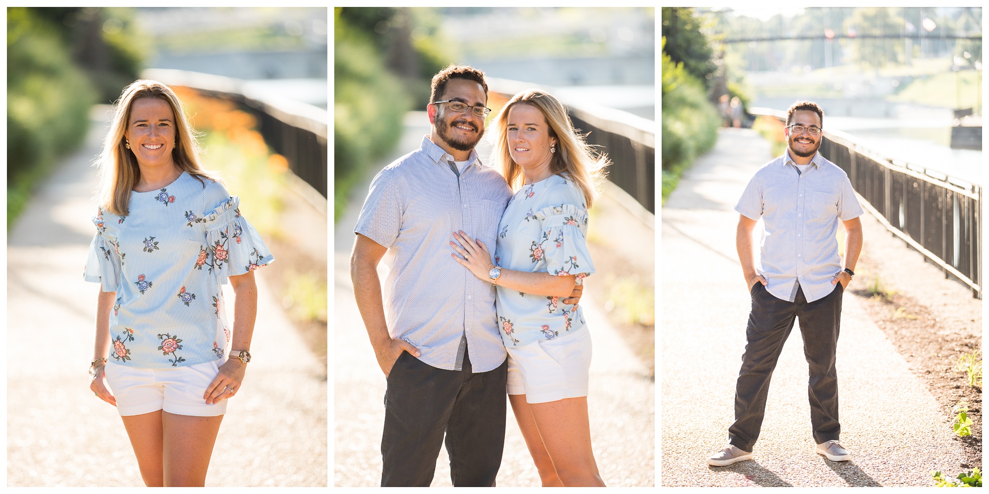 Megan & Chris | Canal Walk Richmond Engagement session