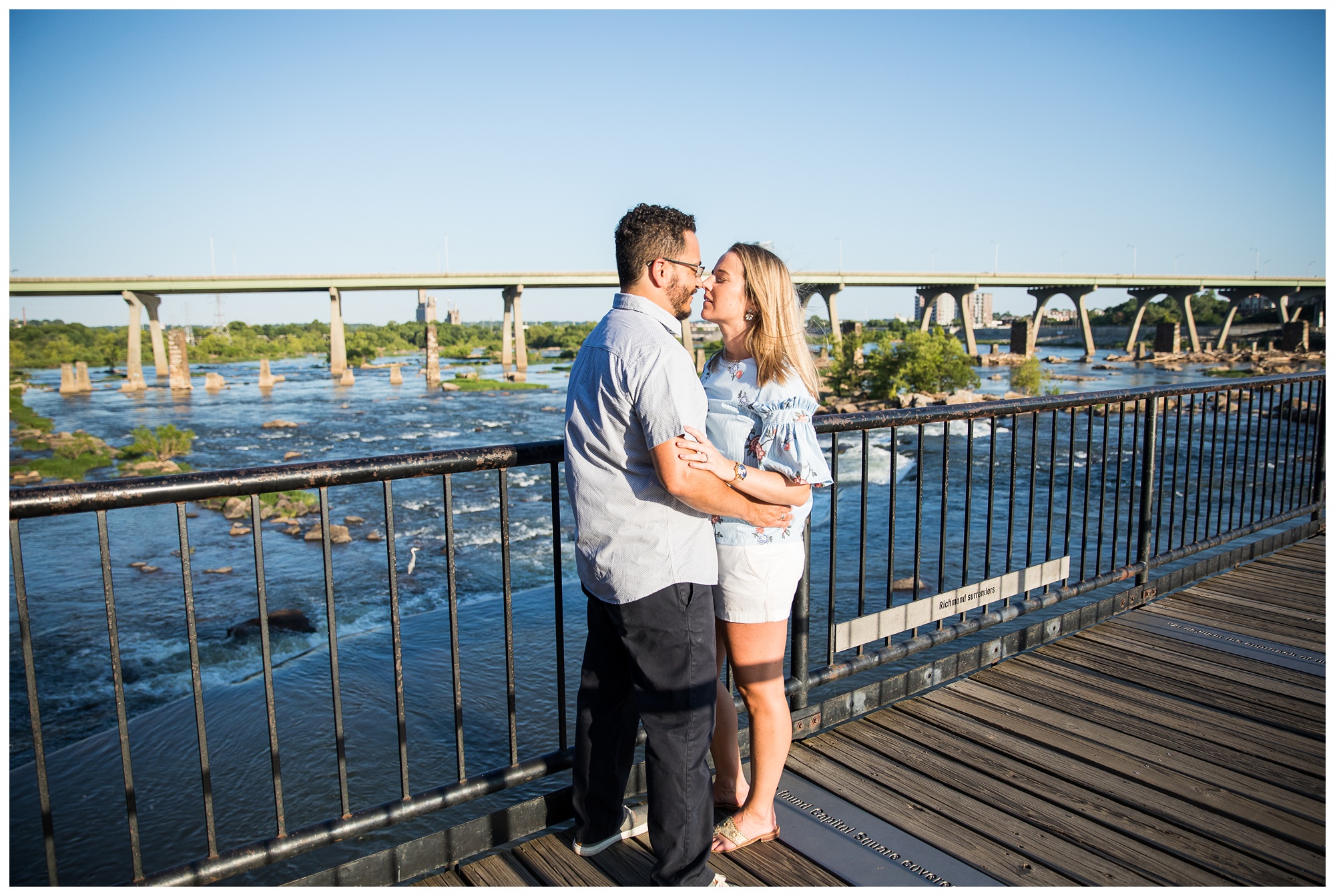 Megan & Chris | Canal Walk Richmond Engagement session