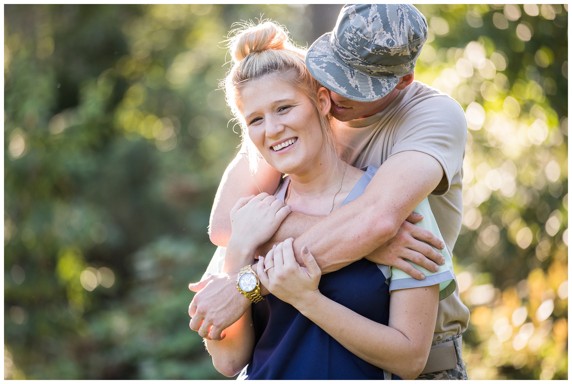 Bethany & Mike | Virginia Tech Arboretum Engagement Session