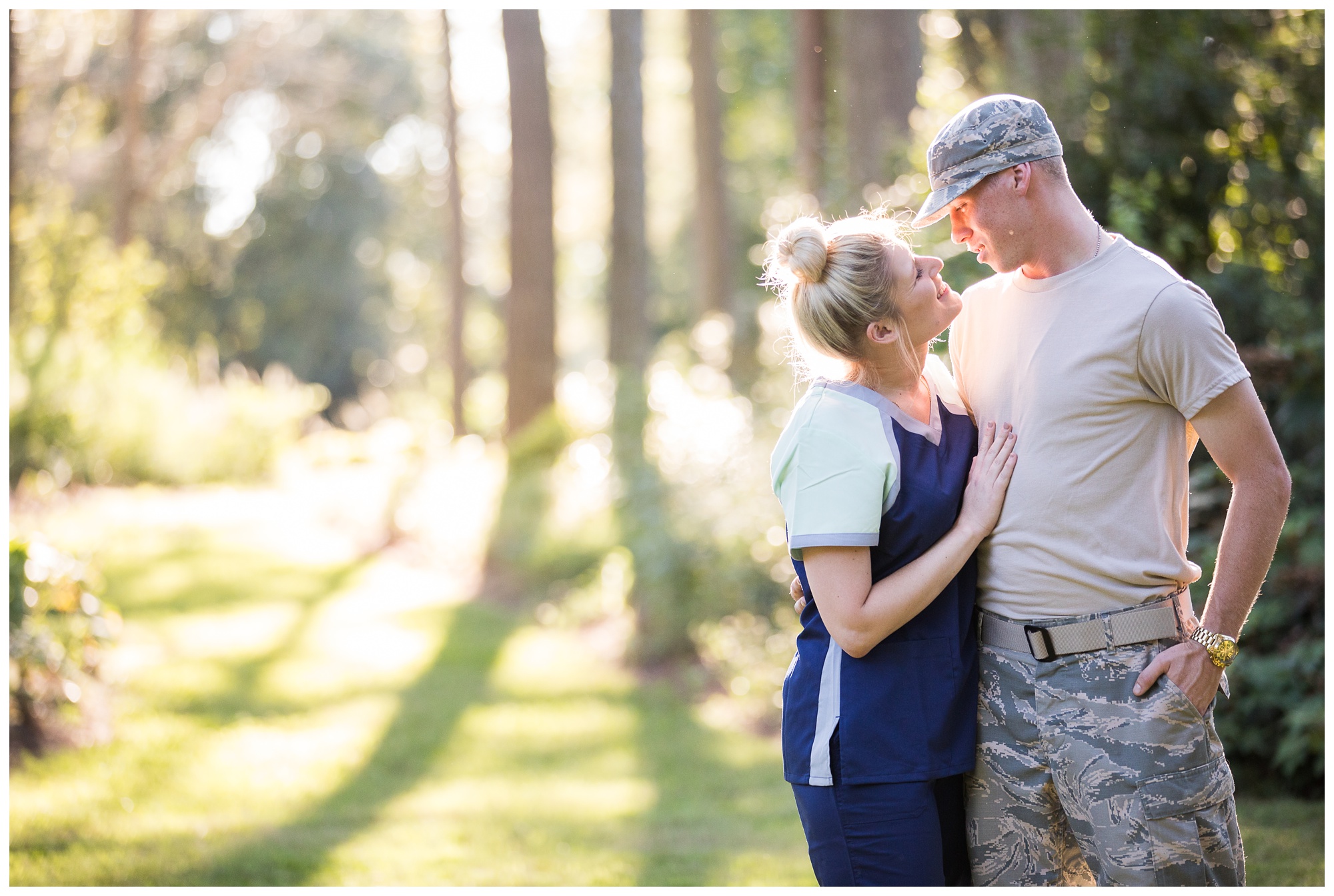 Bethany & Mike | Virginia Tech Arboretum Engagement Session