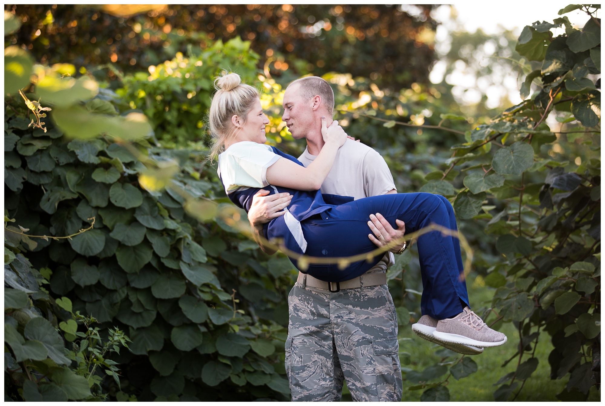 Bethany & Mike | Virginia Tech Arboretum Engagement Session