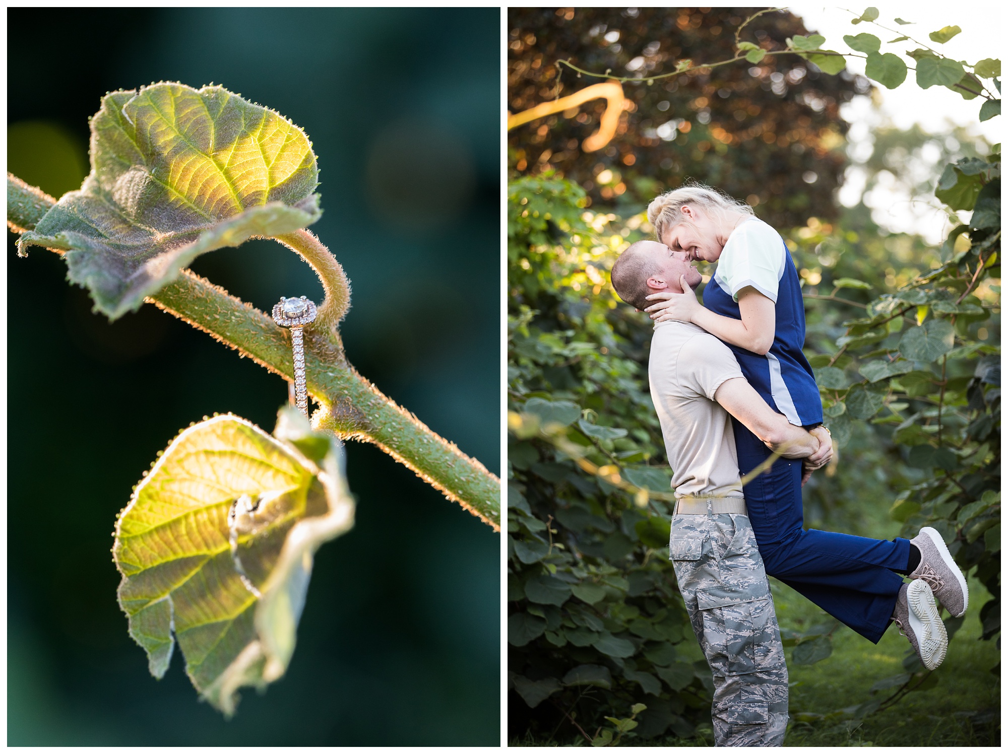 Bethany & Mike | Virginia Tech Arboretum Engagement Session