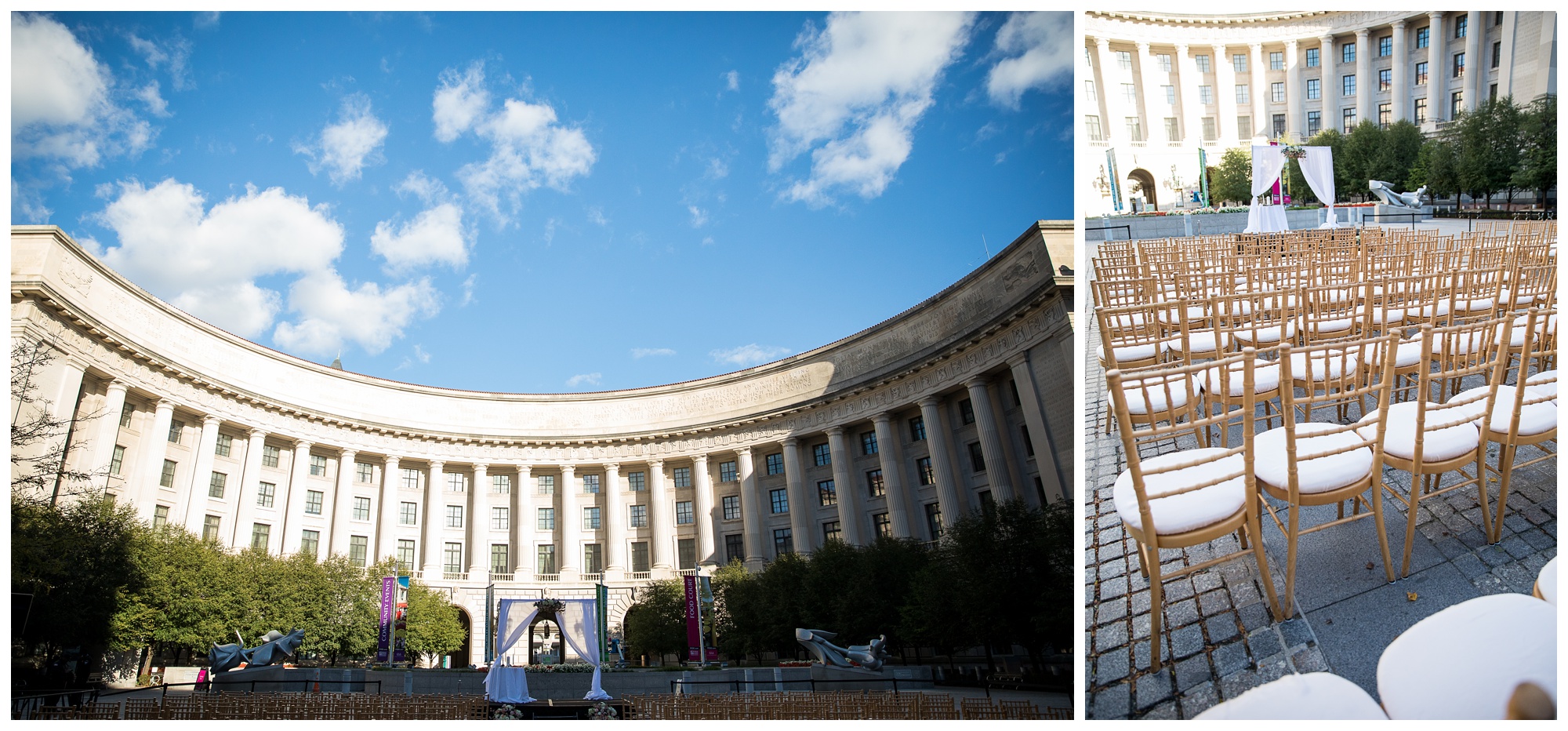 Brielle & David | Ronald Reagan Building & International Trade Center in Washington D.C.