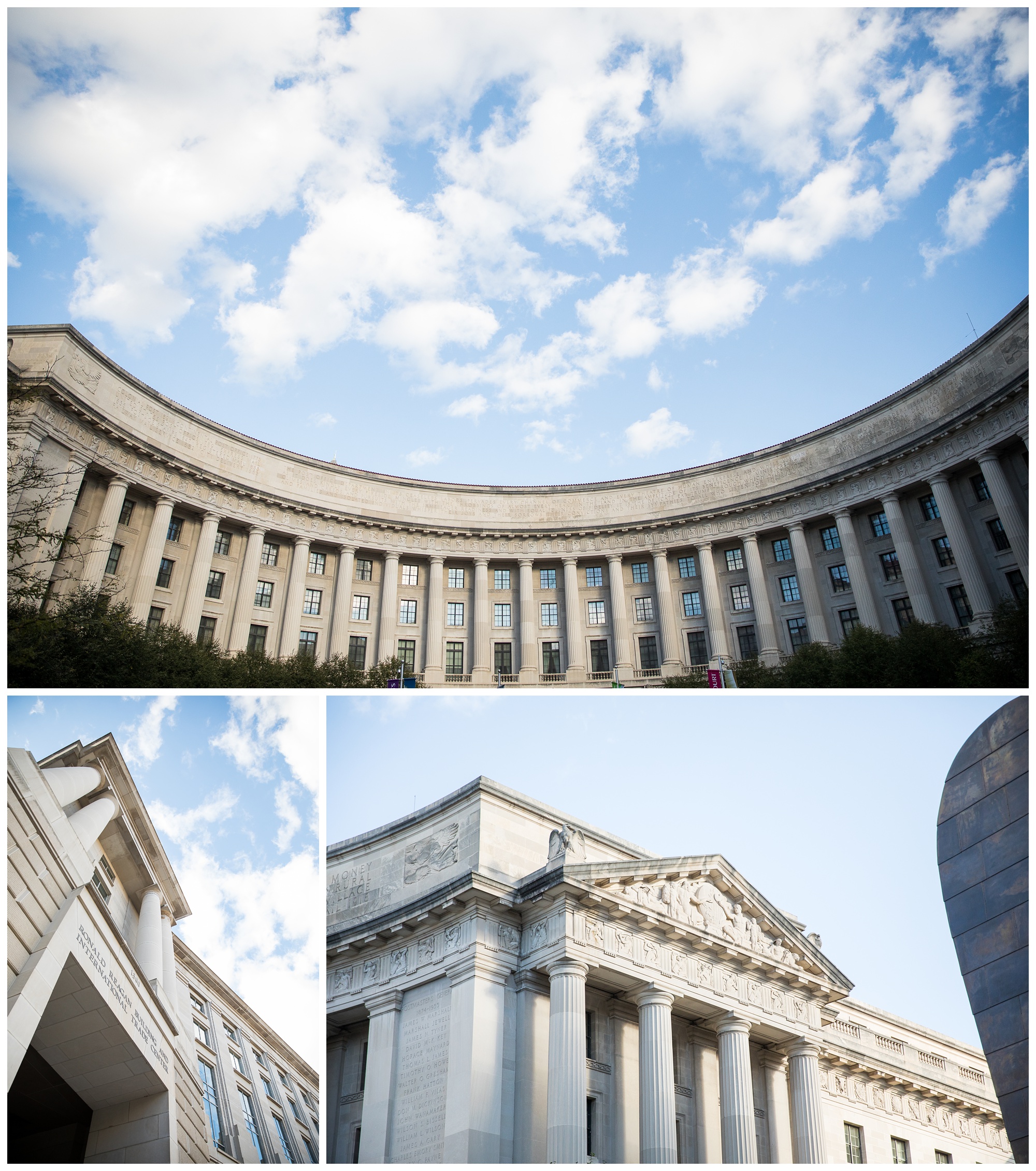 Brielle & David | Ronald Reagan Building & International Trade Center in Washington D.C.