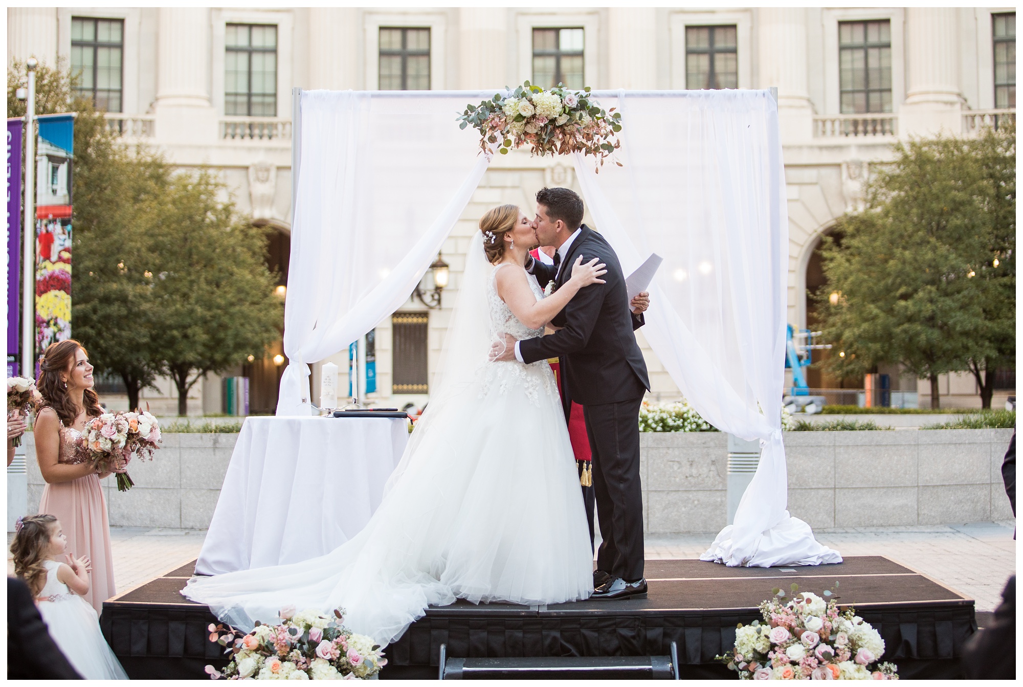 Brielle & David | Ronald Reagan Building & International Trade Center in Washington D.C.