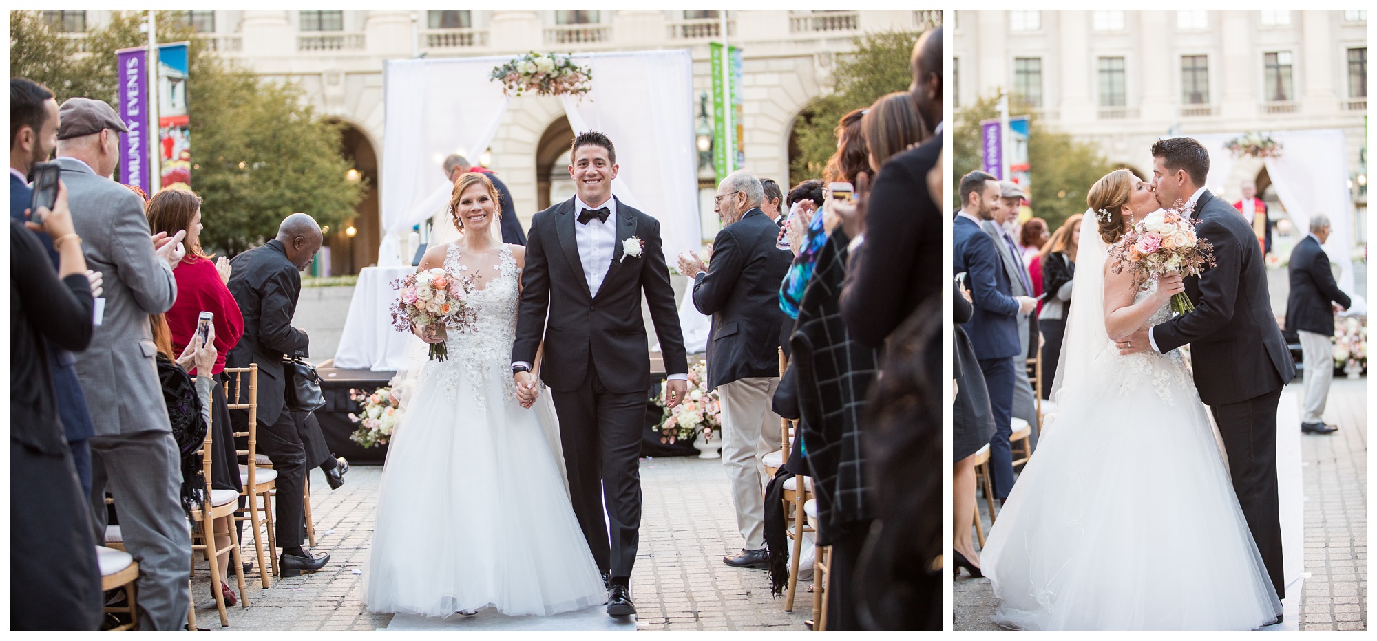 Brielle & David | Ronald Reagan Building & International Trade Center in Washington D.C.