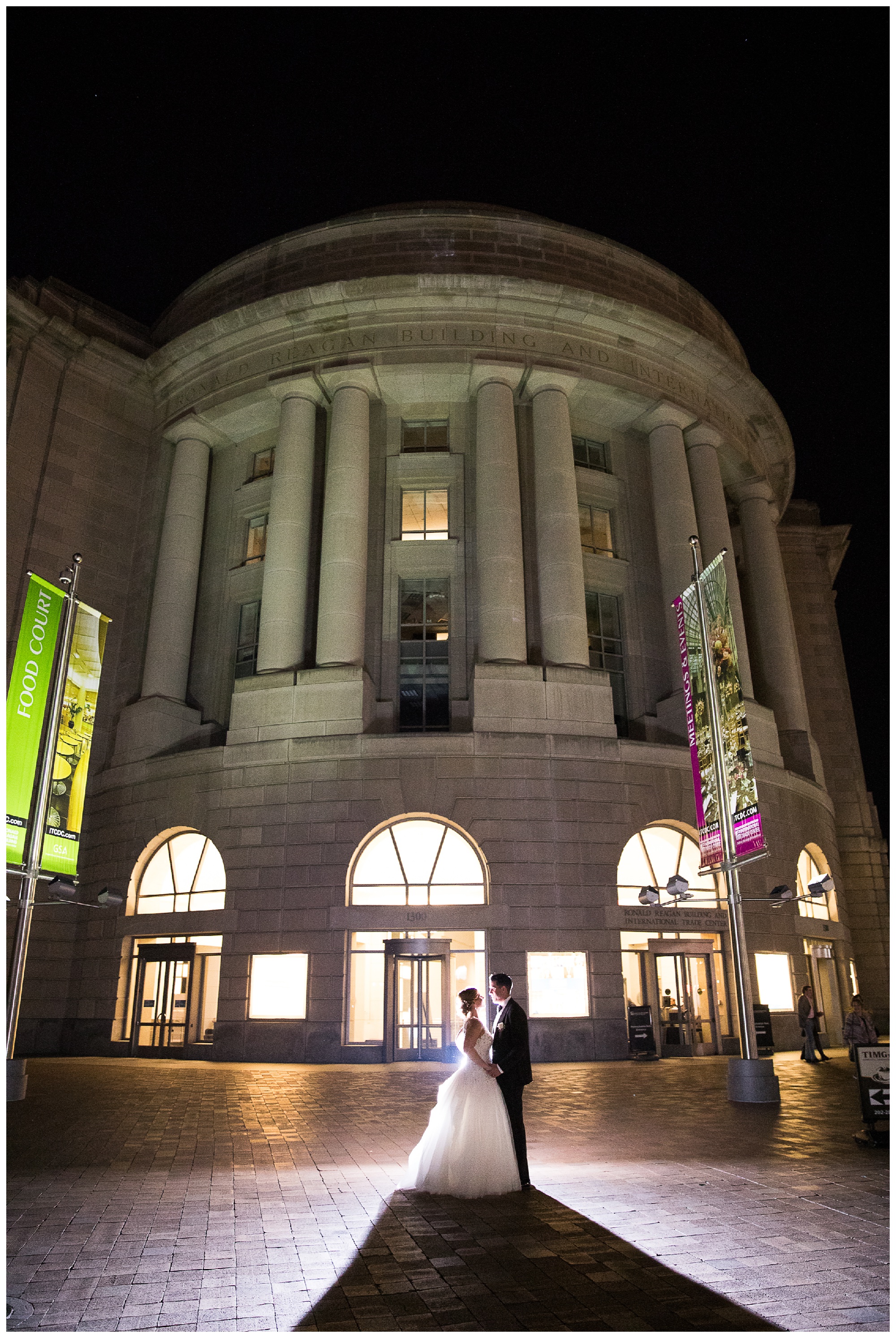 Brielle & David | Ronald Reagan Building & International Trade Center in Washington D.C.