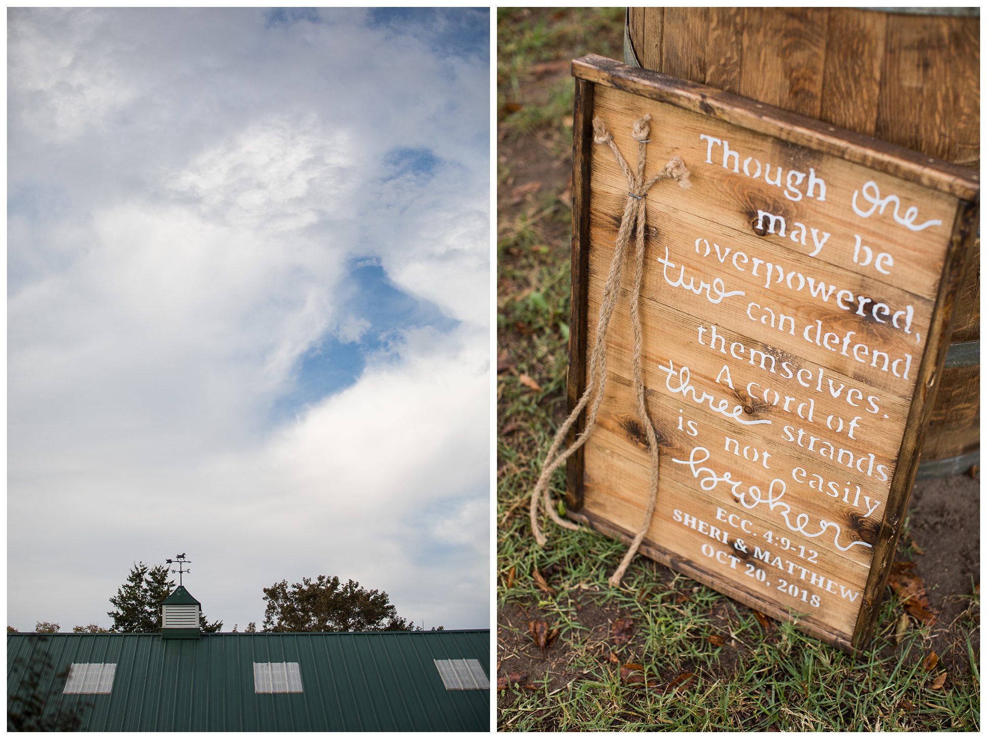 Sheri & Matt | Culpepper Barn Wedding