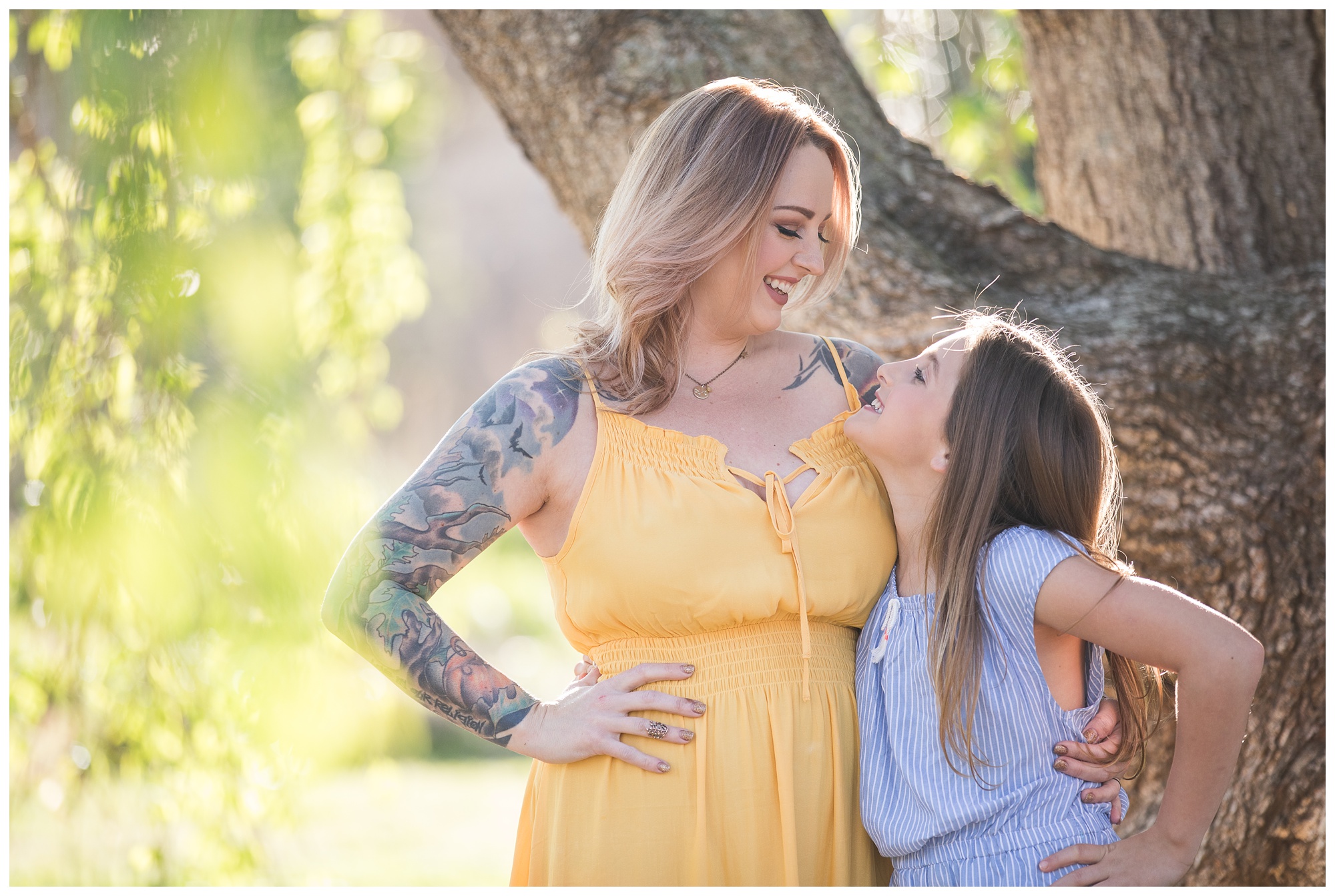 Liz and Family | Norfolk Botanical Garden Family Portraits