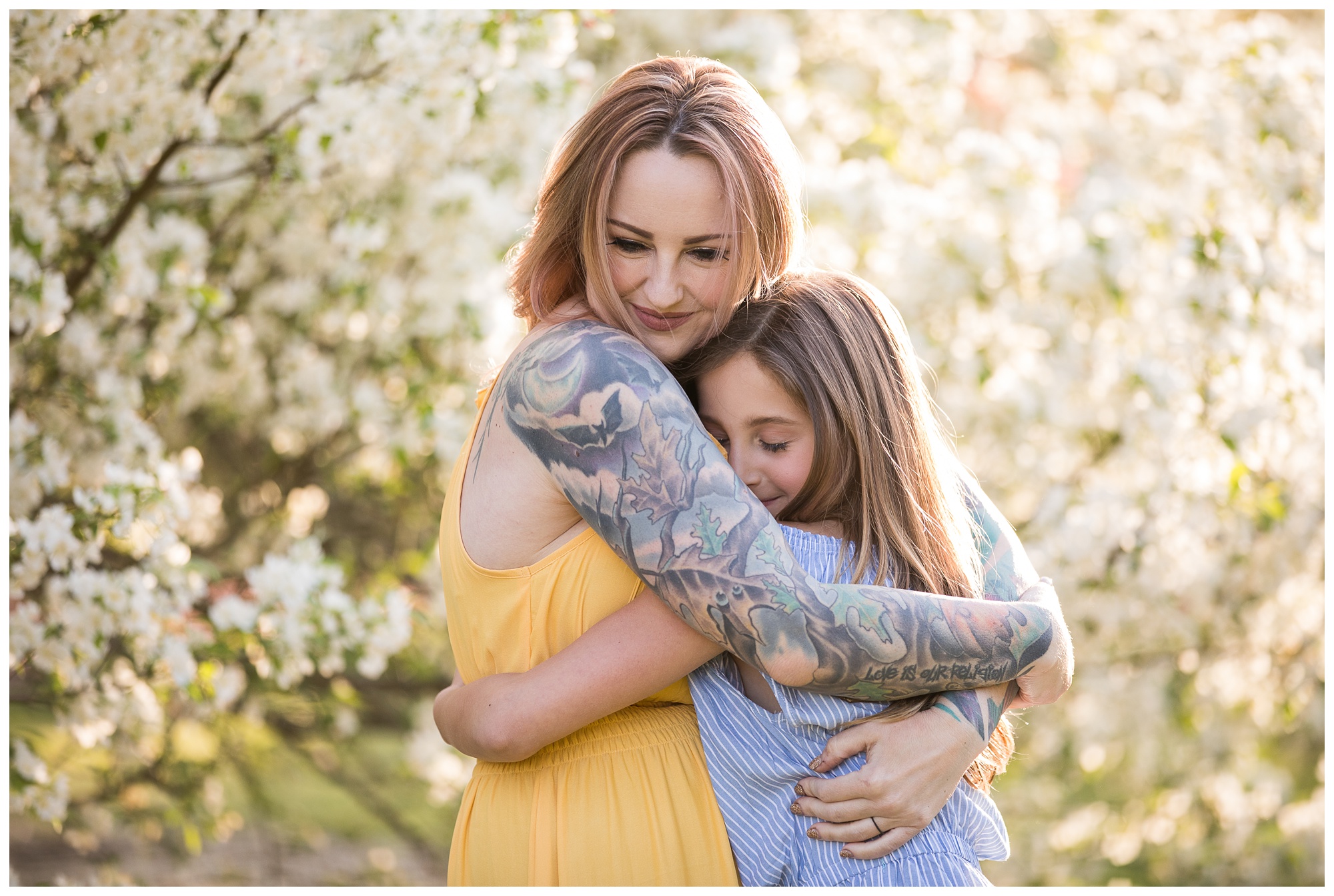 Liz and Family | Norfolk Botanical Garden Family Portraits