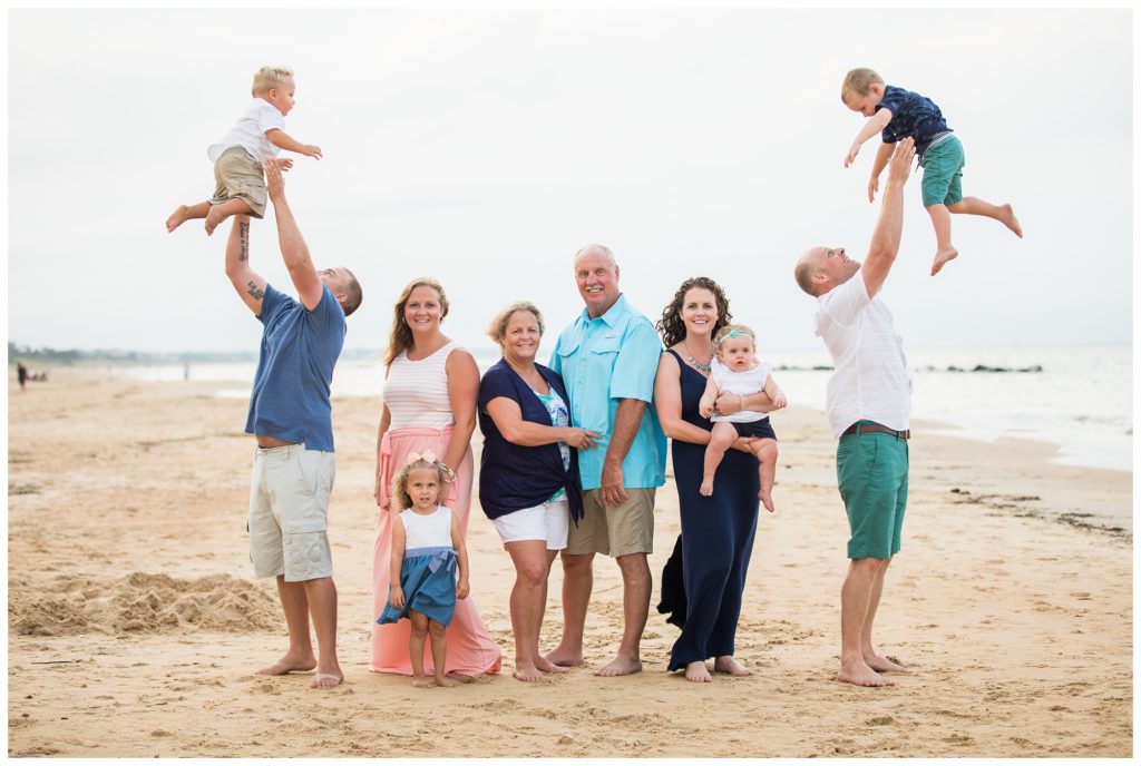 Love this Family | Ocean View Beach Family Portraits