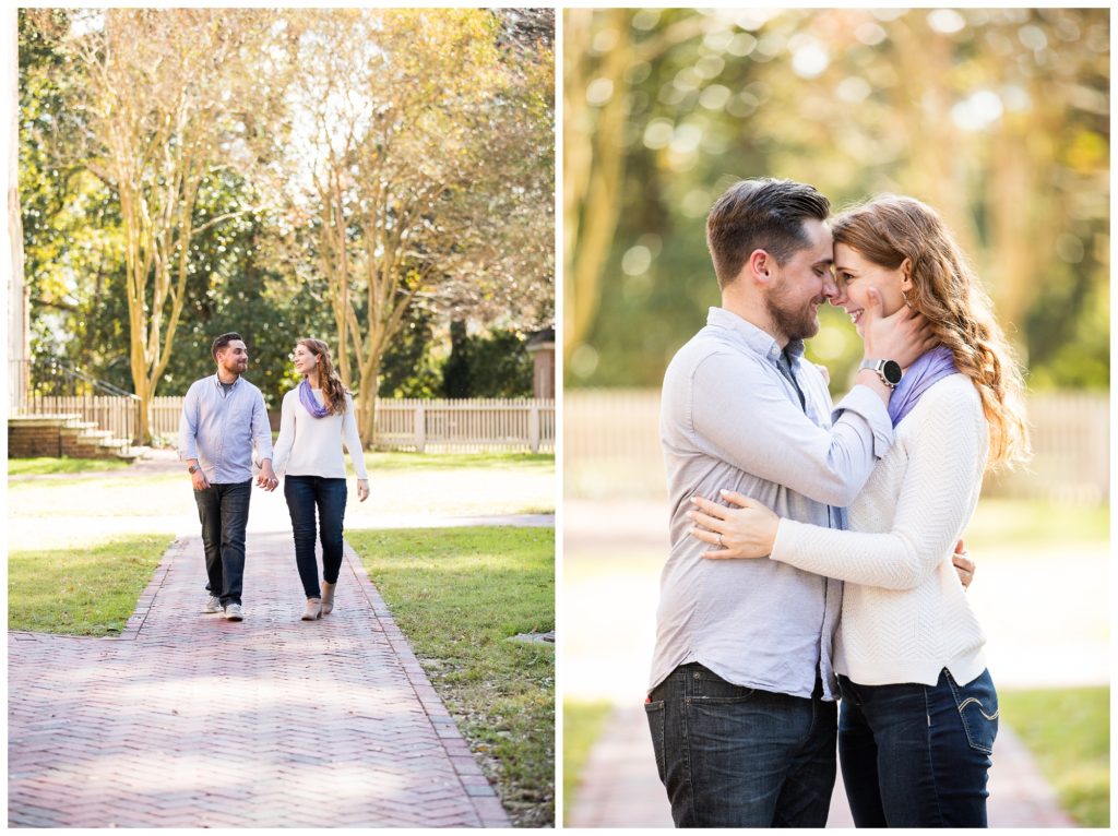 Kevin & Jessica|Colonial Williamsburg Engagement