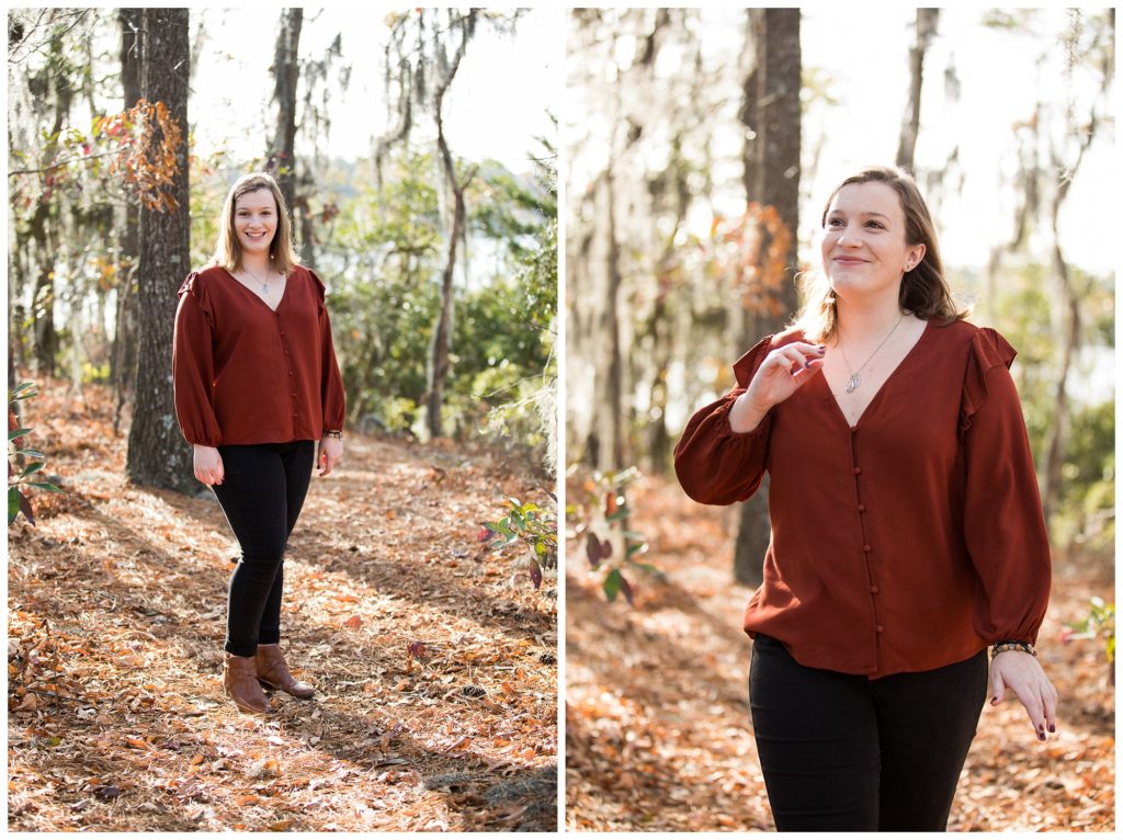 Kendall is a Senior|First Landing State Park