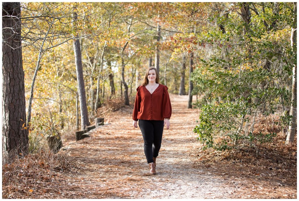Kendall is a Senior|First Landing State Park