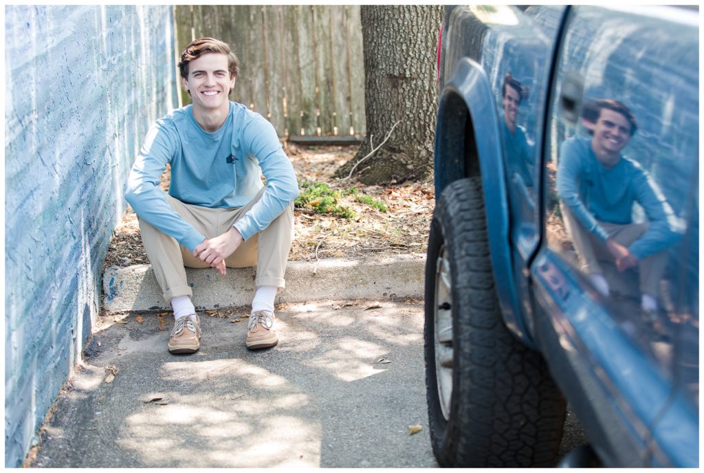 Jeremy is a Senior | First Landing Senior Portrait