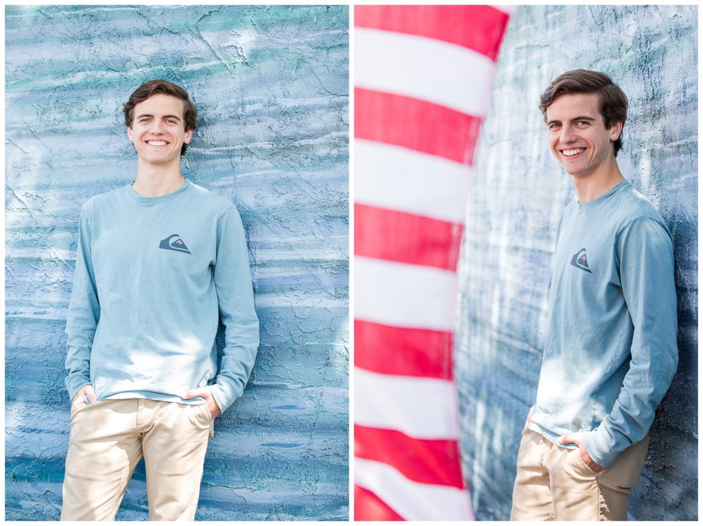 Jeremy is a Senior | First Landing Senior Portrait