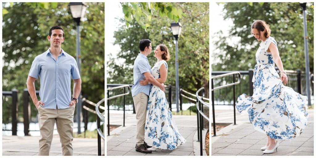 Megan & Luis|Downtown Norfolk Engagement