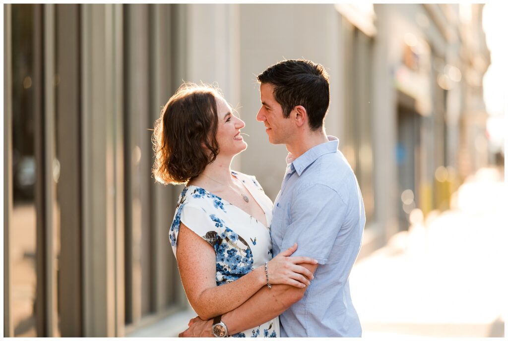 Megan & Luis|Downtown Norfolk Engagement