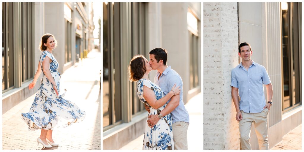 Megan & Luis|Downtown Norfolk Engagement