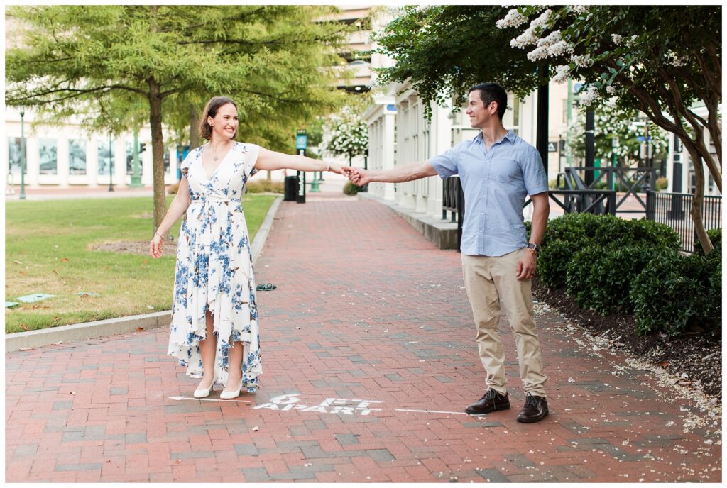 Megan & Luis|Downtown Norfolk Engagement