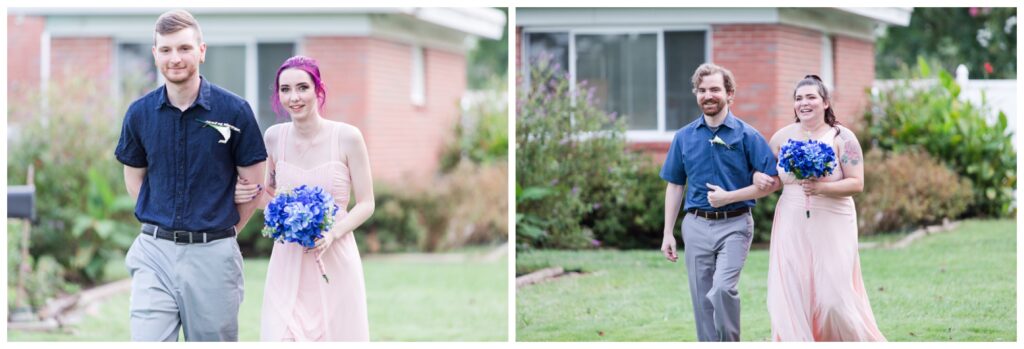 Tanna & Johnathan|Backyard Wedding Virginia Beach