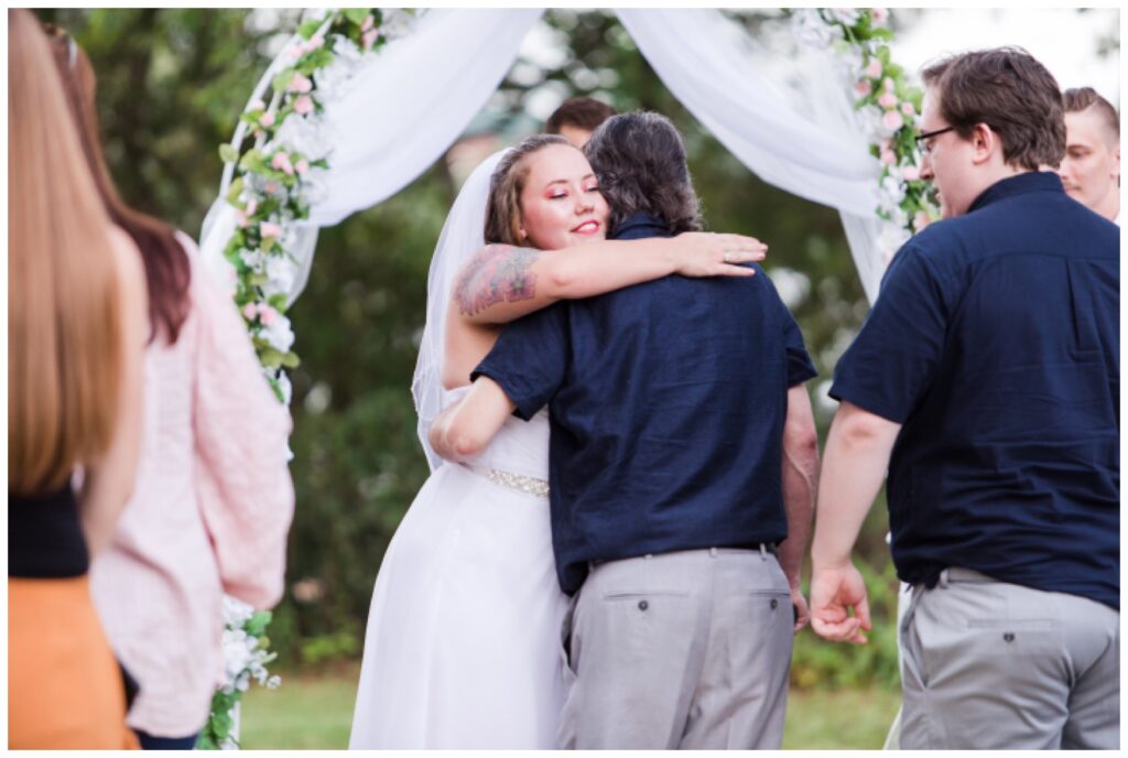 Tanna & Johnathan|Backyard Wedding Virginia Beach