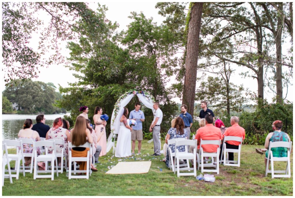 Tanna & Johnathan|Backyard Wedding Virginia Beach