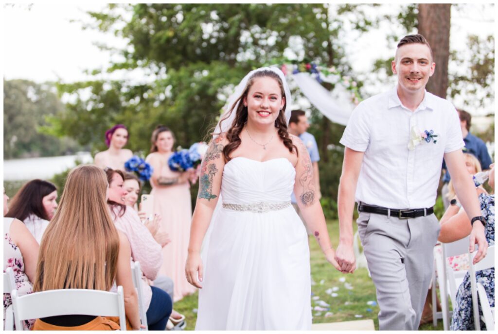 Tanna & Johnathan|Backyard Wedding Virginia Beach