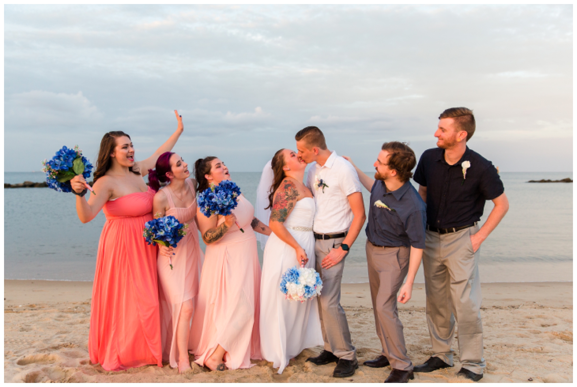 Tanna & JohnathanBackyard Wedding Virginia Beach