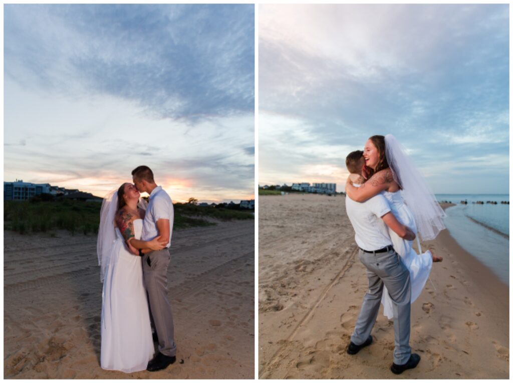 Tanna & Johnathan|Backyard Wedding Virginia Beach