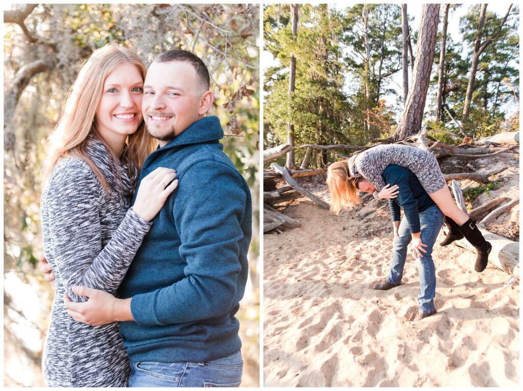 Shelia & Josh|First Landing Engagement session