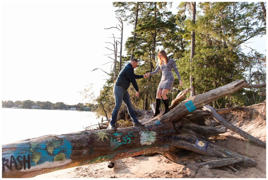 Shelia & Josh|First Landing Engagement session