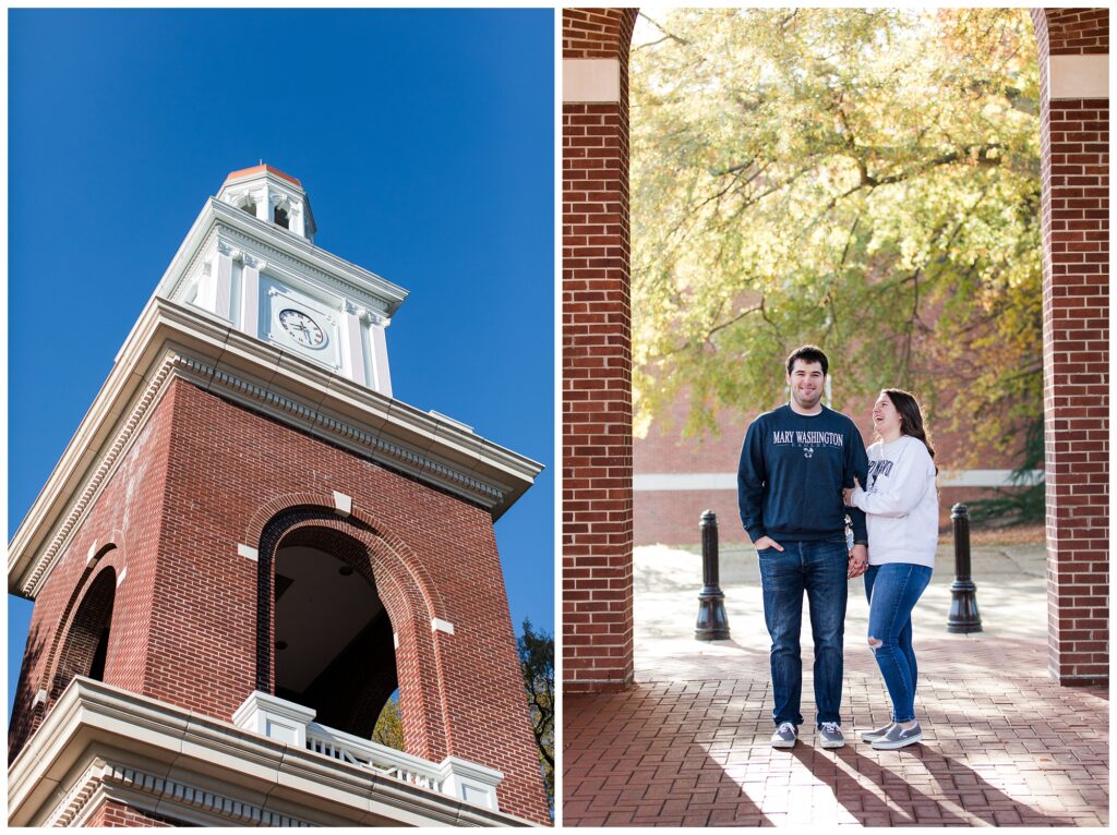 Emily & Hunter|University of Mary Washington, Fredricksburg Virginia