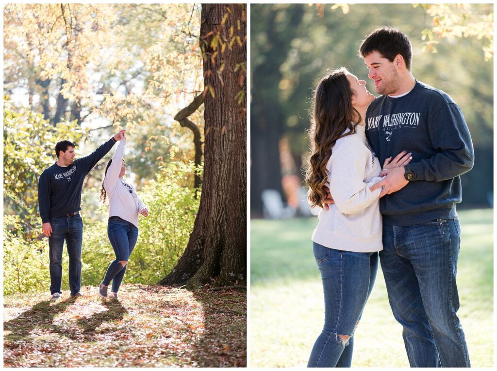 Emily & Hunter|University of Mary Washington, Fredricksburg Virginia