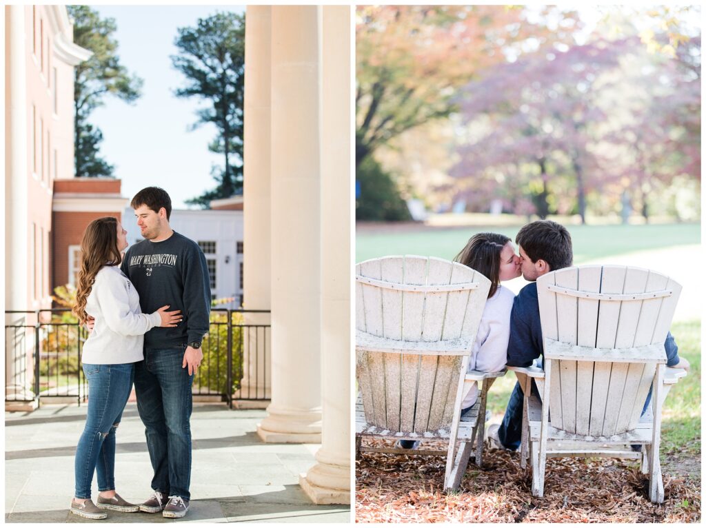 Emily & Hunter|University of Mary Washington, Fredricksburg Virginia