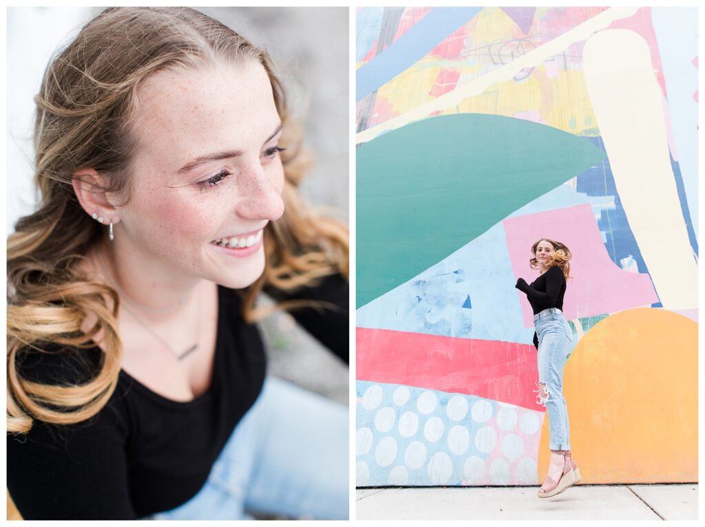 Elora is a Senior|Neon District Norfolk Virginia