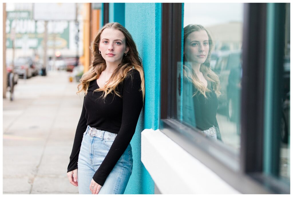 Elora is a Senior|Neon District Norfolk Virginia