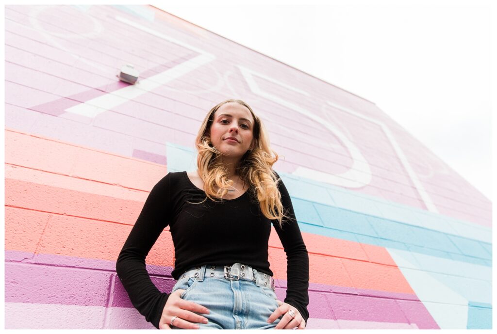 Elora is a Senior|Neon District Norfolk Virginia