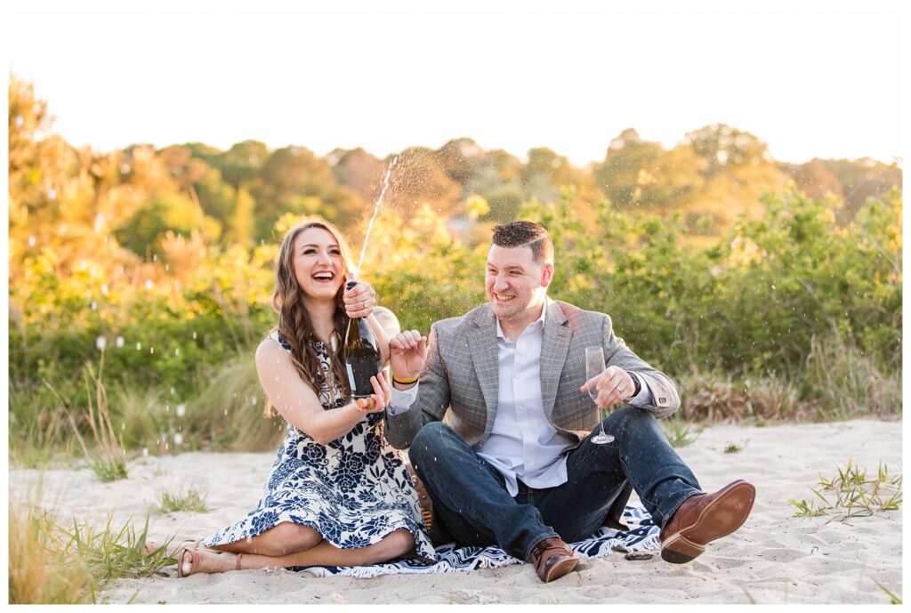 Krista & Jared are getting Married | First Landing Couples session