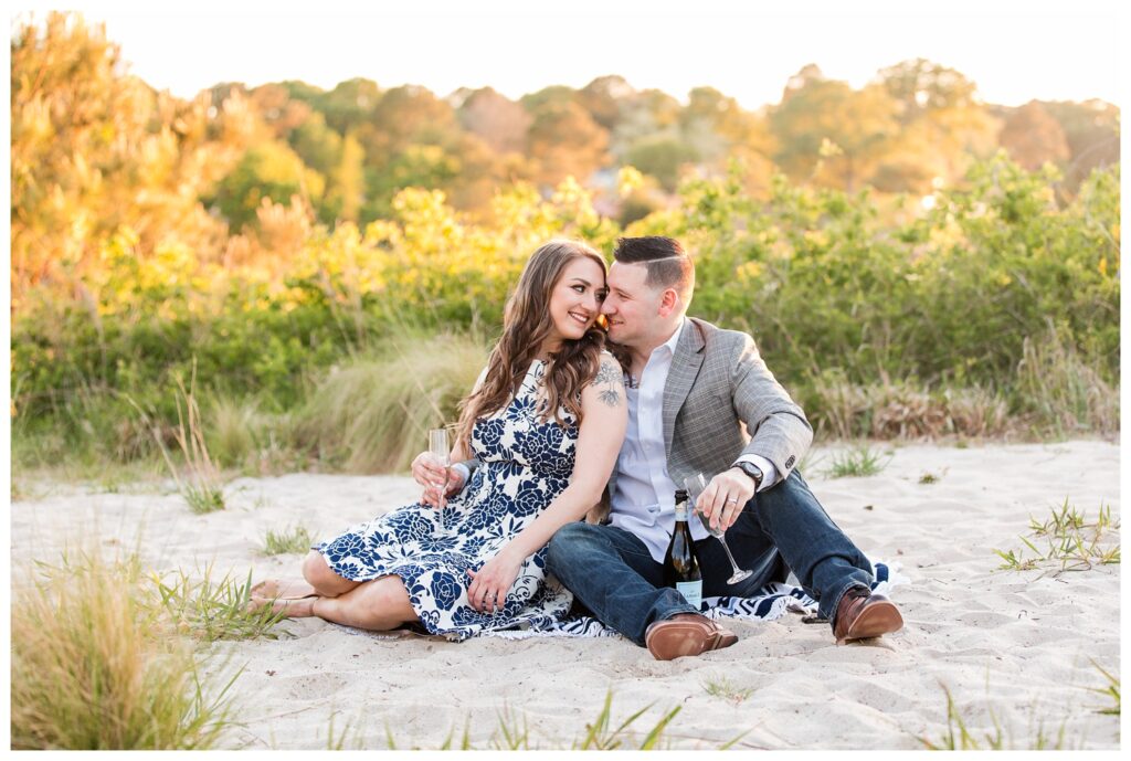 Krista & Jared are getting Married | First Landing Couples session