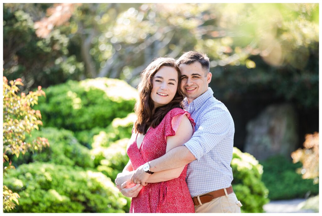 Maddy & Anthony | Norfolk Botanical Gardens Engagement session