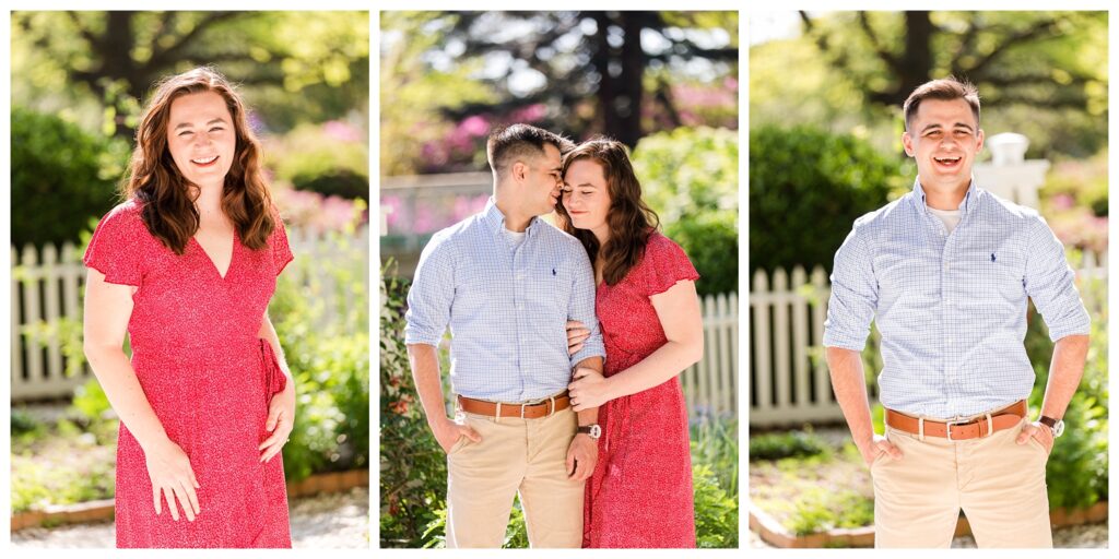 Maddy & Anthony | Norfolk Botanical Gardens Engagement session