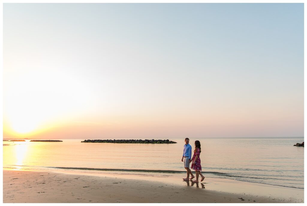 Jessica & Charlie | East Beach Norfolk Virginia Engagement