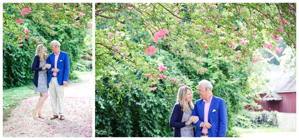 Larry and Penny | Williamsburg Inn Senior Session