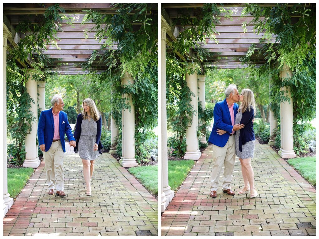 Larry and Penny | Williamsburg Inn Senior Session